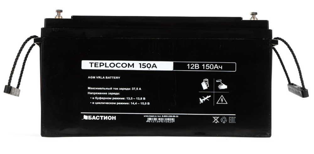 Аккумулятор  Бастион TEPLOCOM 150Ач