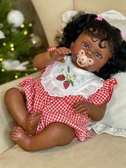 Кукла Реборн мягконабивная 60см в пакете (FA-586)