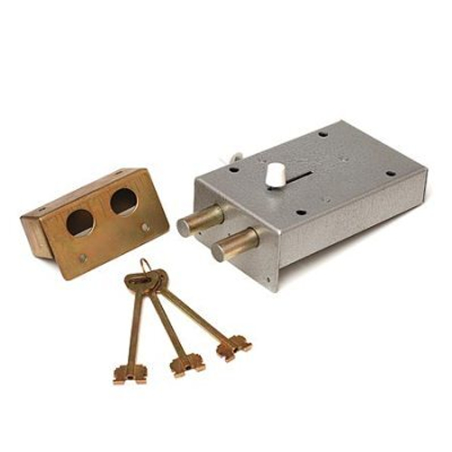 Замок накладной гаражный  АPEC ЗГС-М3  3кл. б/о Москва  тяж.  / 6610