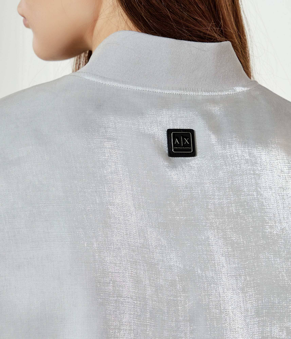 Куртка бомбер Armani Exchange - серебряный(XW000138 AF10839)