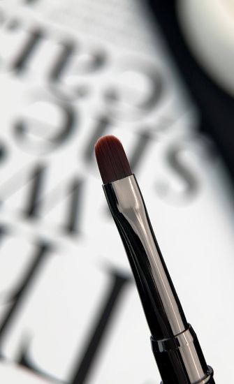 Кисть 2в1 для геля+тонкая Azart