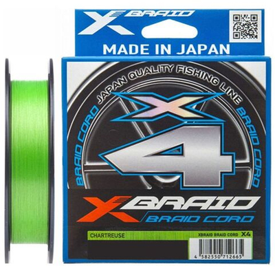 Шнур YGK X-Braid Braid Cord X4 150m #2.5/0.270mm 35lb/16.0kg