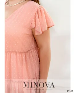 Платье 8638-1-пудра Minova