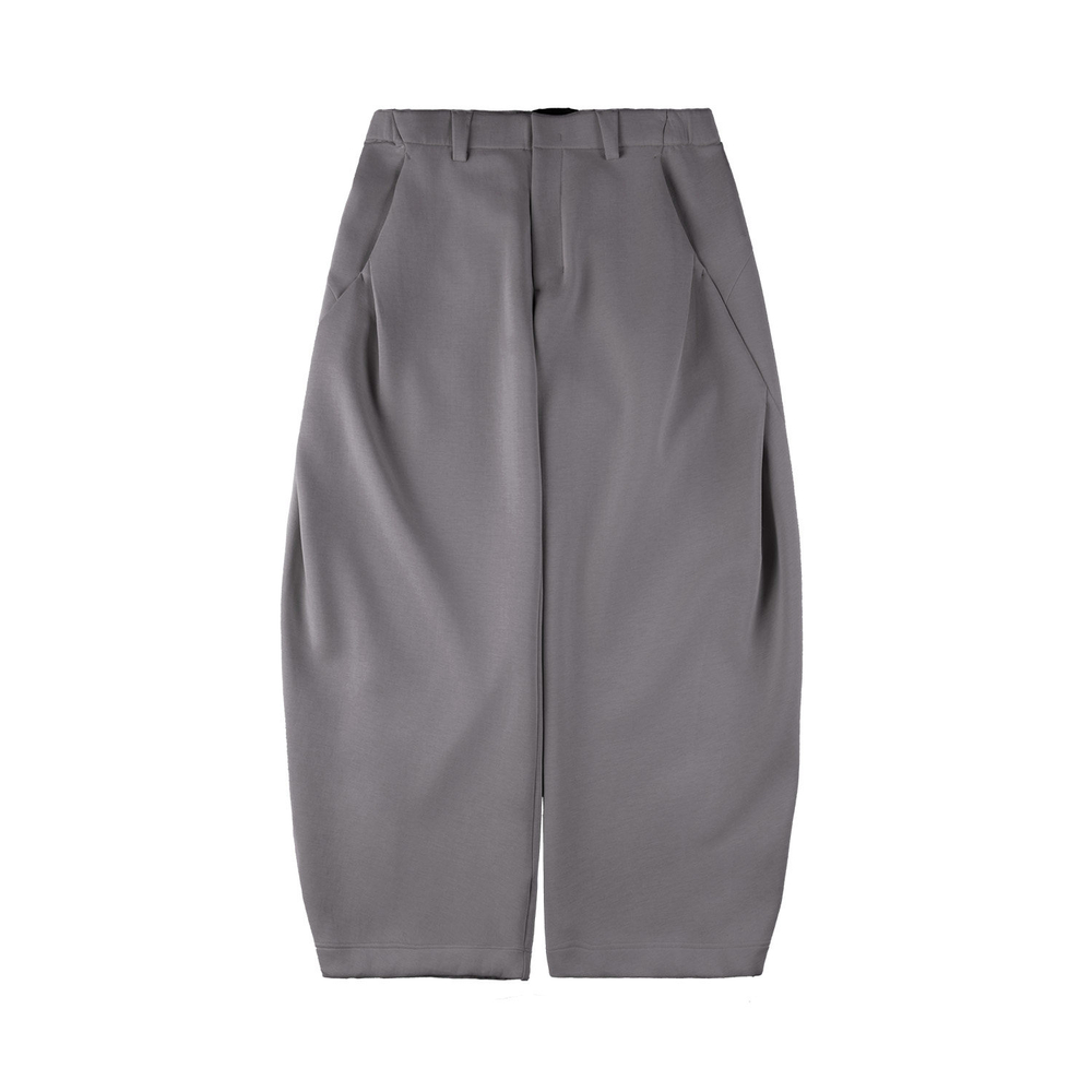 Брюки Nothomme Blue Cotton Pleated Structure Far-Infrared Heating Warm Oversized Curved Trousers 2026 Spring 5A Antibacterial Sweatpants Men