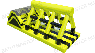 Надувной модуль препятствий «Вышибала»