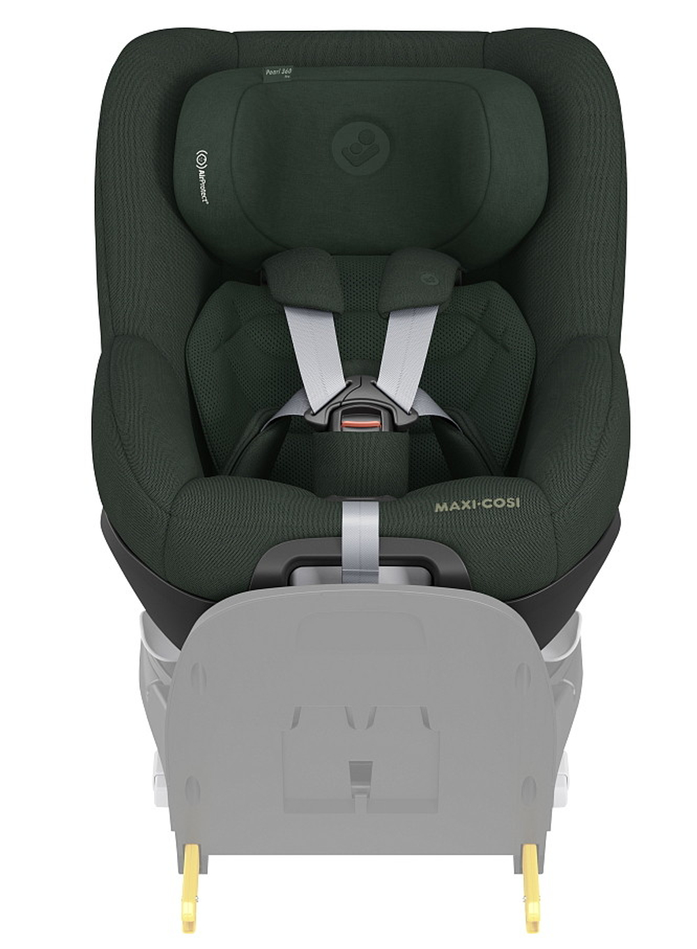 Автокресло Maxi-Cosi Pearl 360 Pro 0-18 кг с базой Family Fix 360 Pro 8053490110 Authentic Green/зеленый