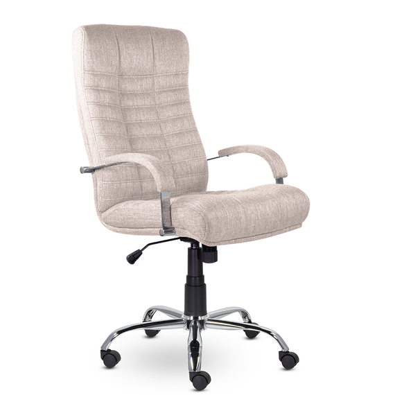 Кресло Атлант В хром Moderno 11 (мокко)