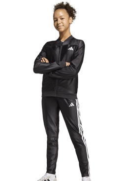 Детский теннисный костюм Adidas Glam Girls - black/silver