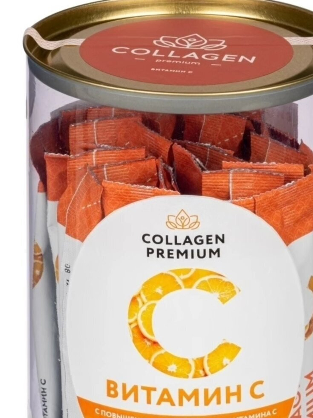 Туба Collagen Premium - Витамин/C (Стики) 31 стик- пищевой коллаген