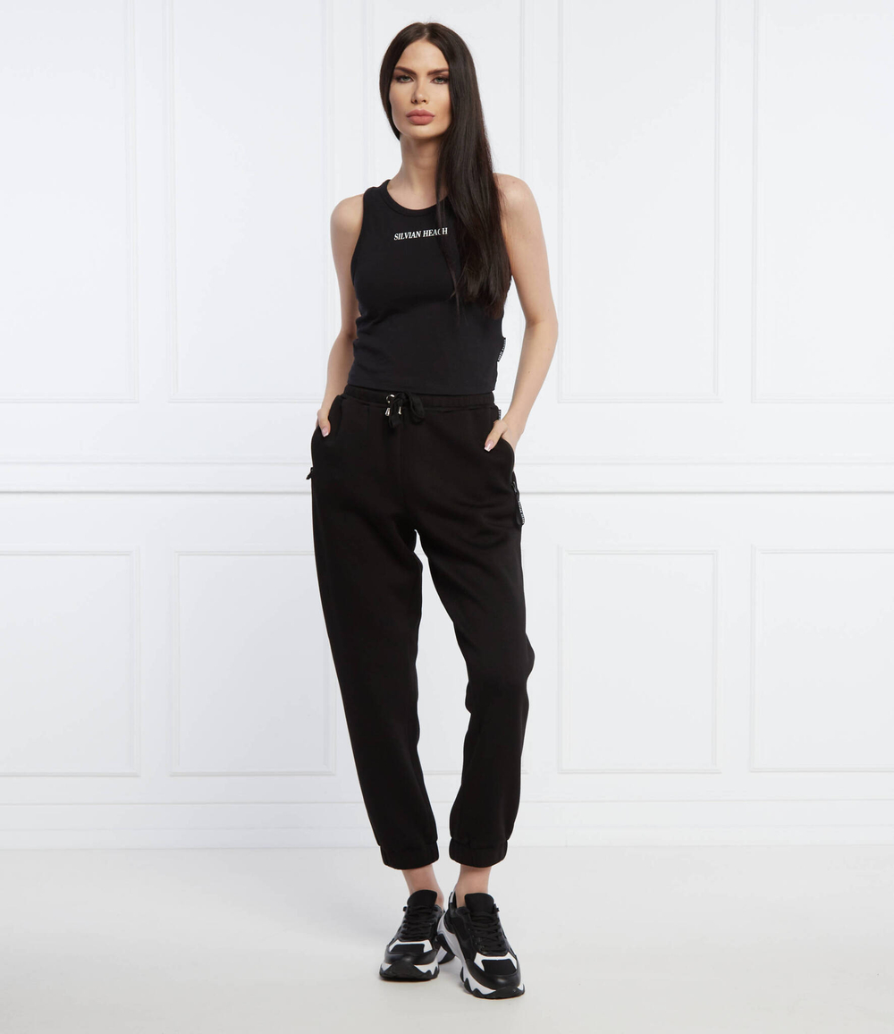 топ Silvian Heach - черный(PGP22351TO)