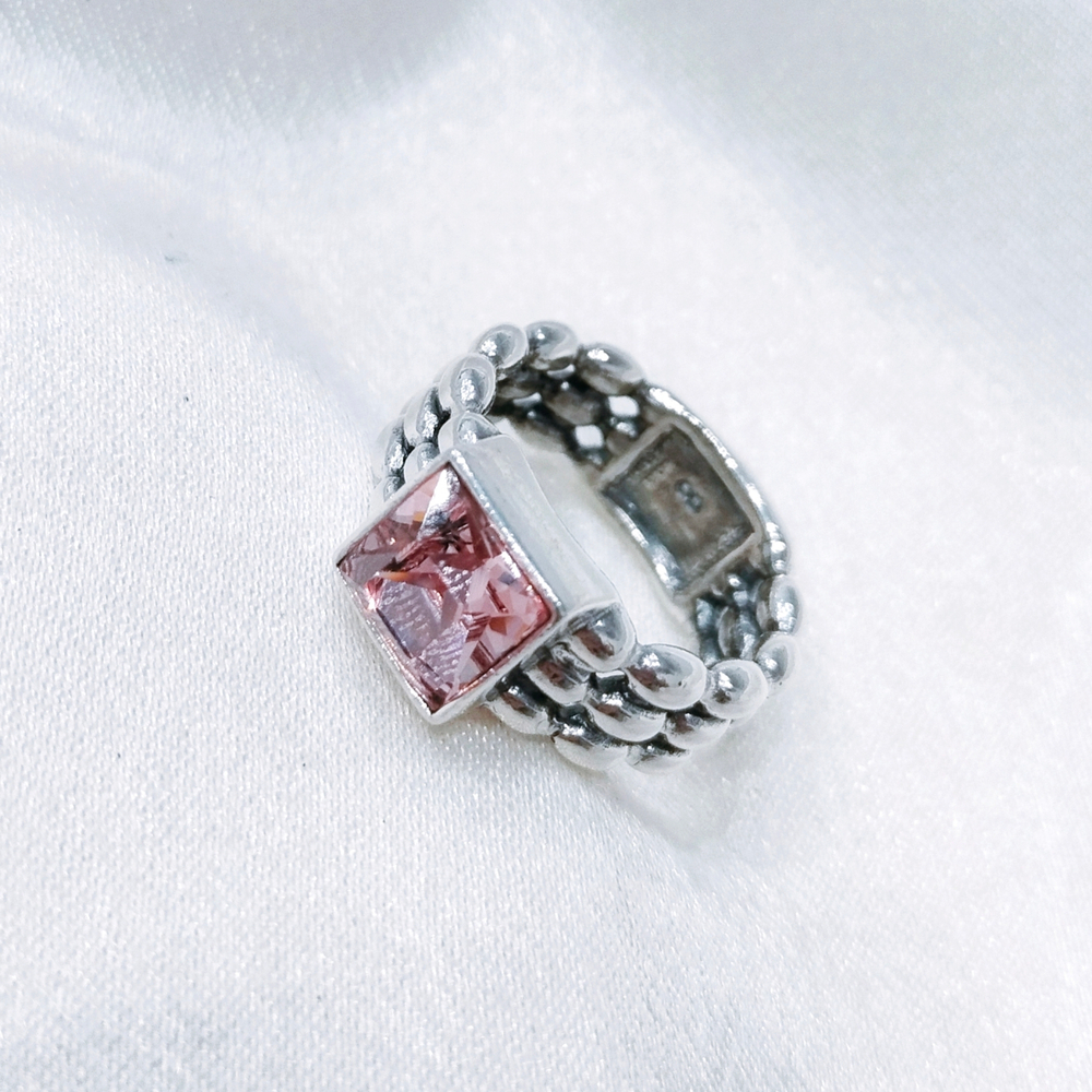 "Авенсис" кольцо в серебряном покрытии из коллекции "Форсаж" от Jenavi