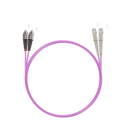 Патч Корд Оптоволоконный SC/UPC-FC/UPC MM OM3 50/125 Duplex 3.0мм 1 м