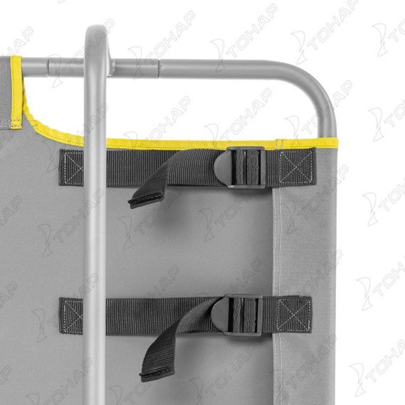 Кровать походная Helios зеленый/серый (T-HS-BD630-98828-GG) 120кг (пр-во ГК Тонар)