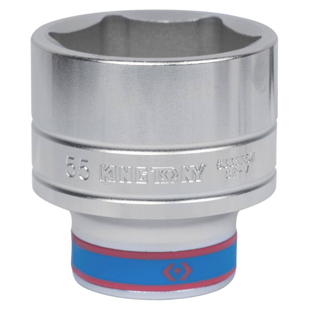 Головка торцевая стандартная шестигранная 3/4&quot;, 55 мм KING TONY 633555M
