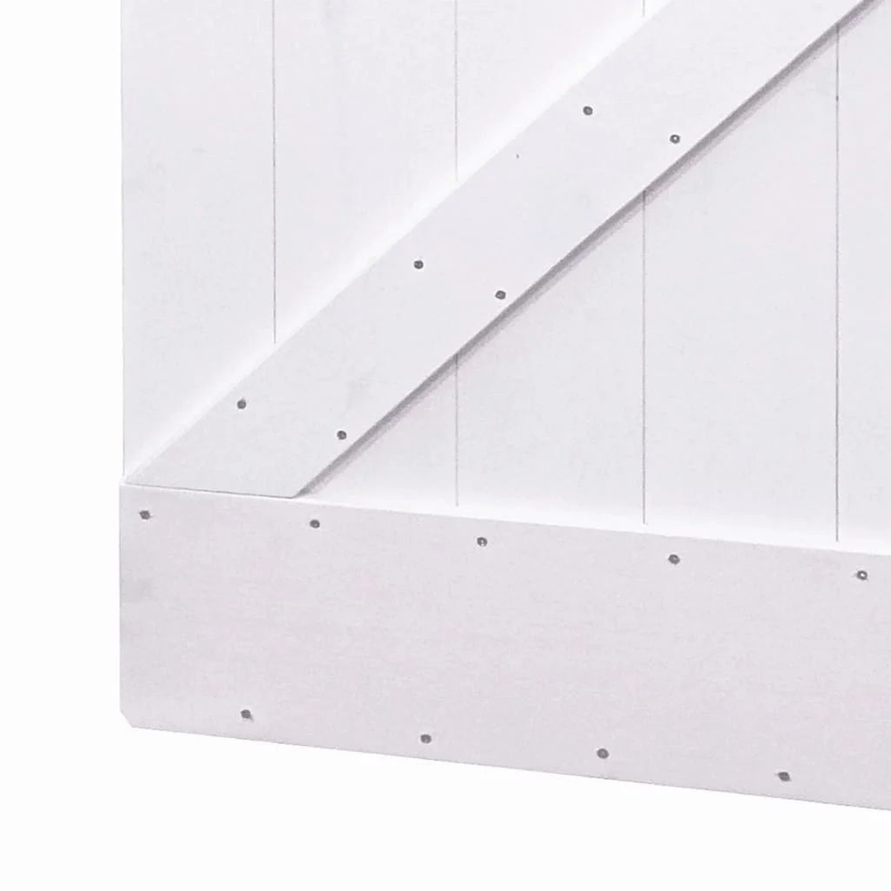 Дверь межкомнатная раздвижная 80x210 Дези, белая