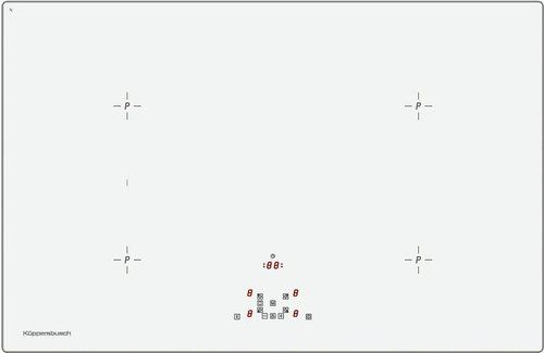 Индукционная варочная панель Kuppersbusch KI 8520.0 WR