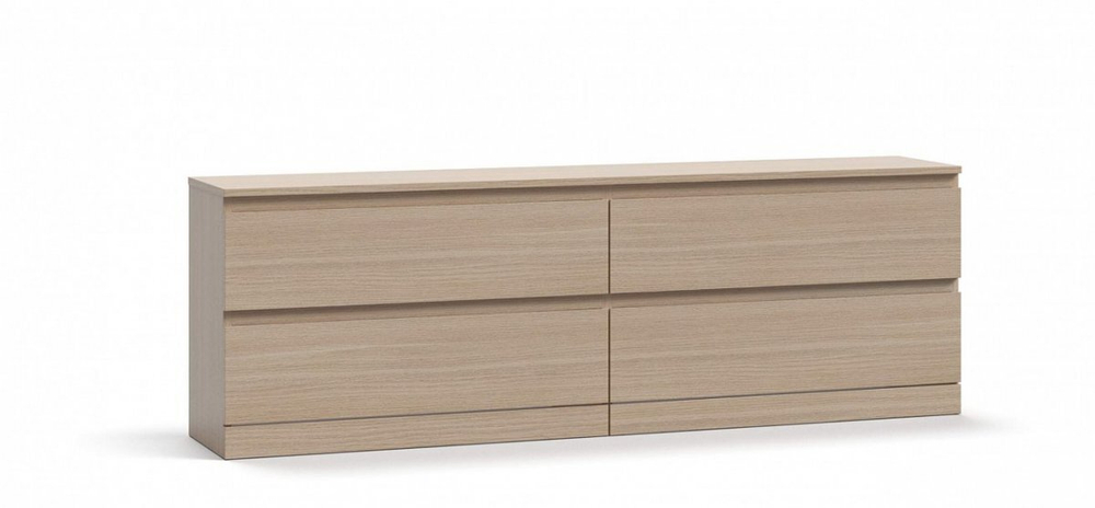 Комод ВАРМА 4Д Дуб беленый