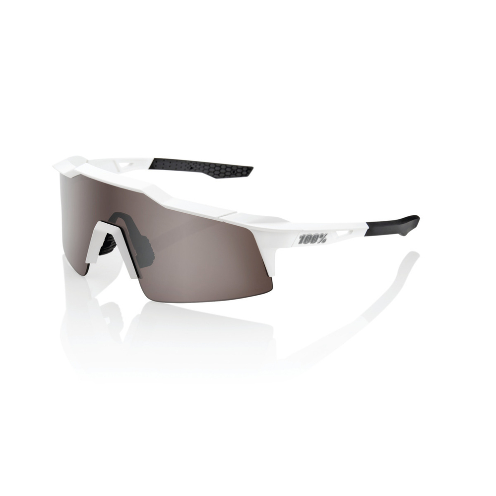 Спортивные очки 100% Speedcraft SL / Matte White / HiPER Silver Mirror Lens