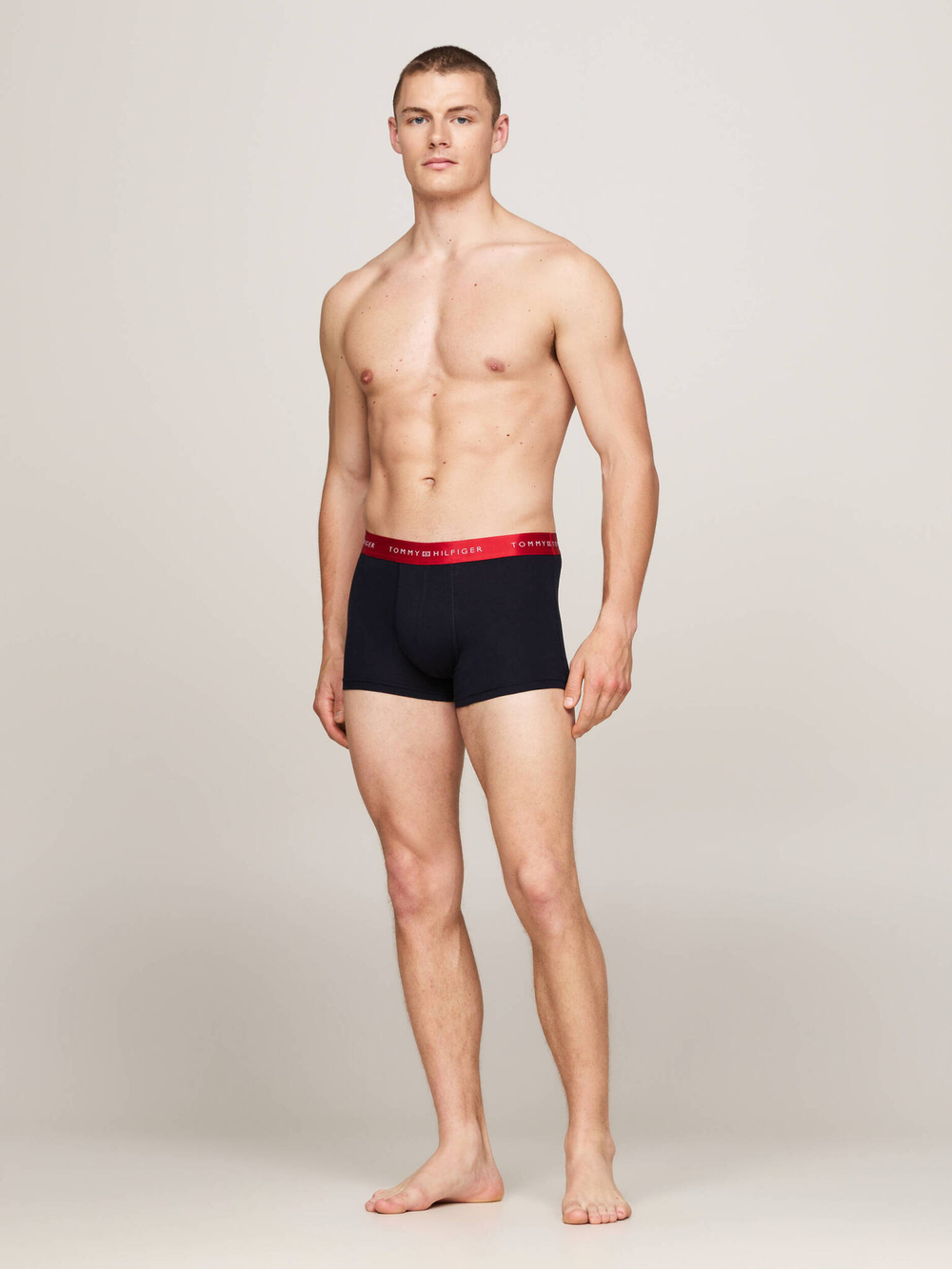 Трусики-боксеры 3шт. Tommy Hilfiger - черный(UM0UM03411)