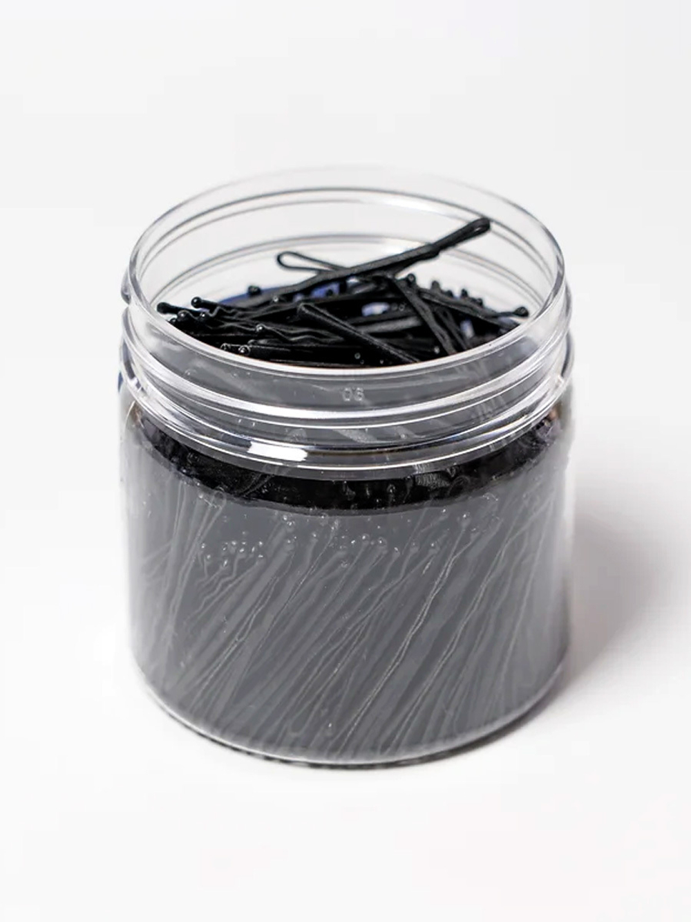 Невидимки Ставвер Карбон черные волнистые 50мм 500гр/уп