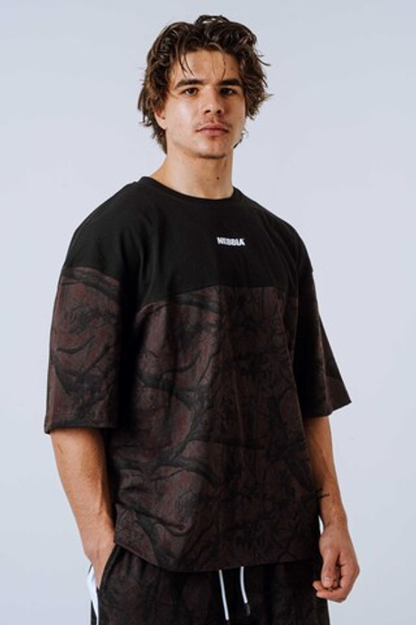 Футболка Oversized Tee POWER 898 DARK BROWN CAMO