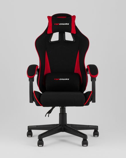 Кресло спортивное TopChairs Phantom черно-красный