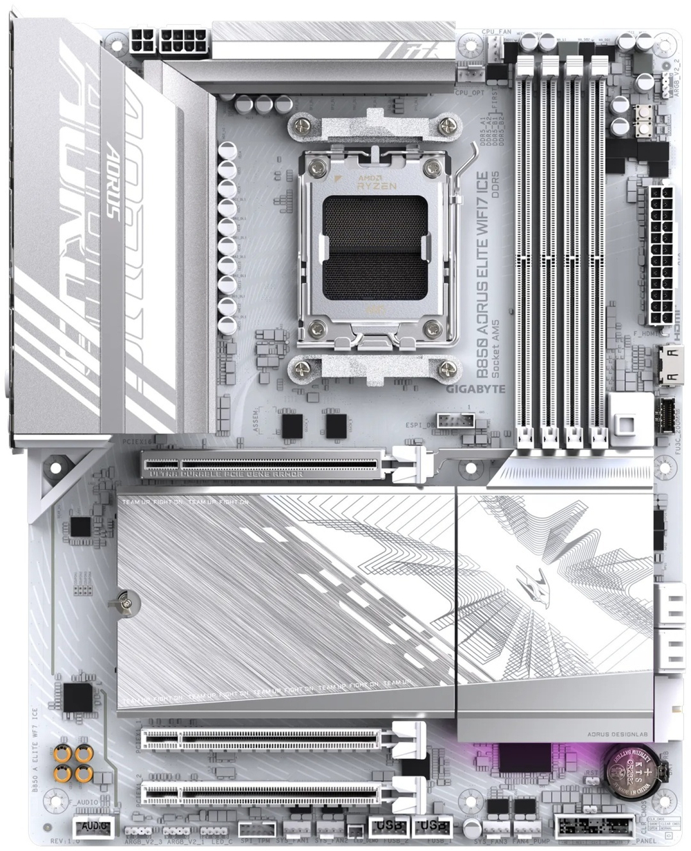 Материнская плата GIGABYTE B850 AORUS ELITE WIFI7 ICE
