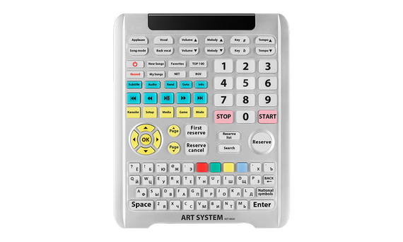 Расширенный пульт дистанционного управления для караоке AST-100