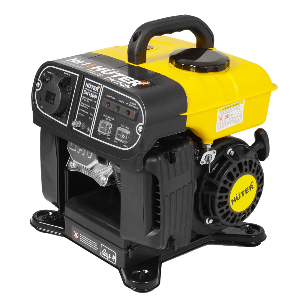 Инверторный генератор HUTER DN1500i - [1,1 кВт / 220V]