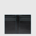 Складной чехол для кредитных карт Piquadro Blue Square/Nero