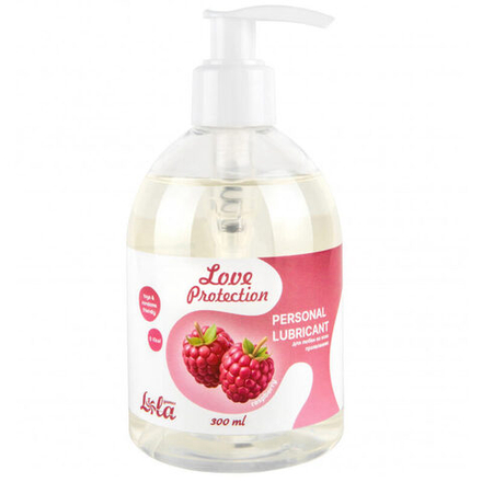 Лубрикант на Водной Основе Lola Games Love Protection Raspberry 300ml 1832-02lola