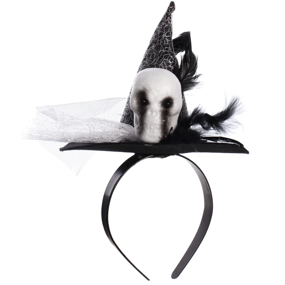 Ободок карнавальный «Helloween - Зловещий череп»