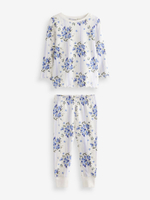 Пижама для девочки Next N39-301, 3 шт., Белый, Голубой