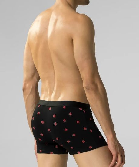 Трусы мужские боксеры (2шт), Atlantic 2GMH-026, черный + бургунди