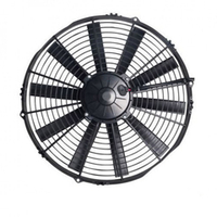 Электровентилятор 24 В, 350 мм, 220 Вт, тип B-на радиатора/нагнетание, 2800 м3/час