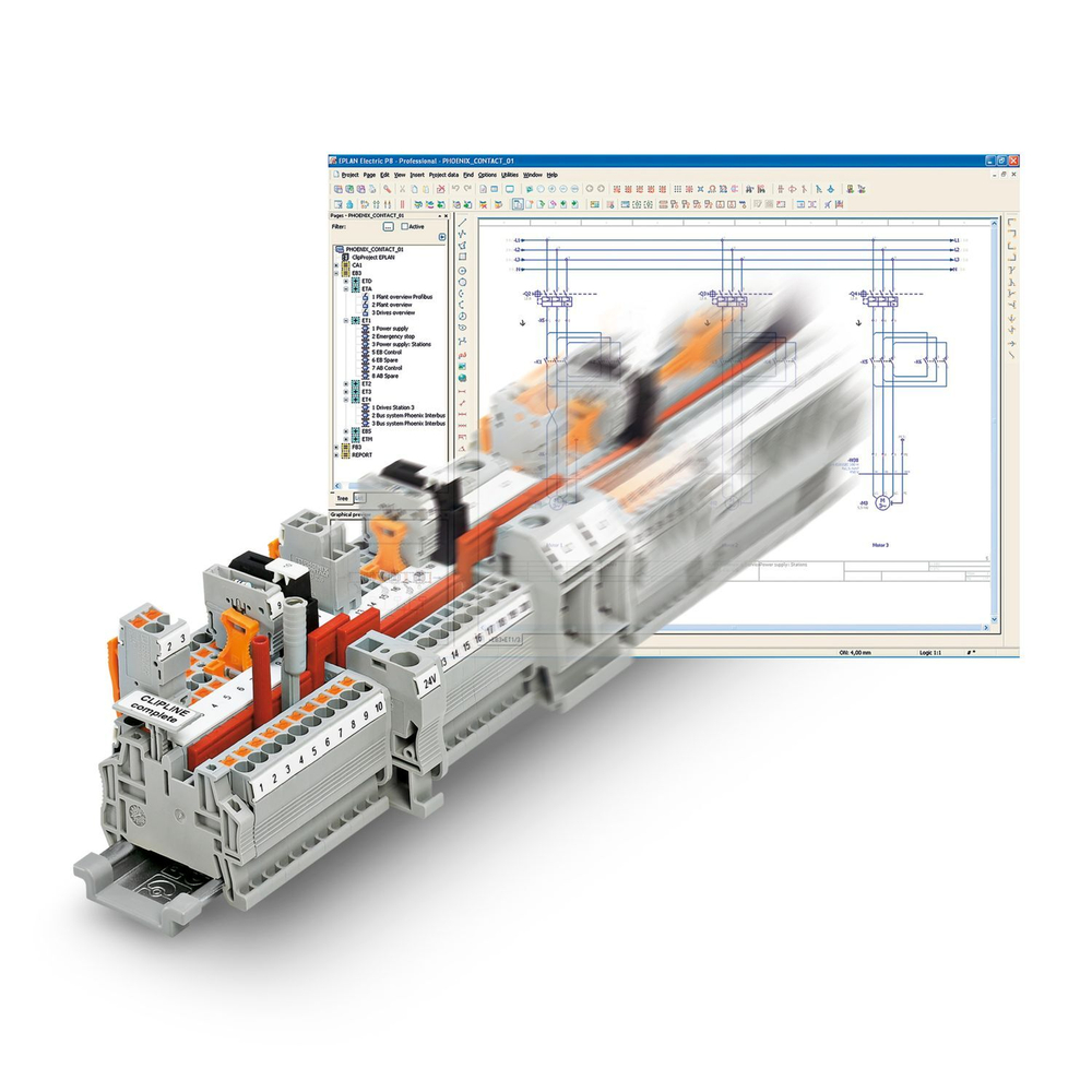 3208747 - PT 10-TWIN BU - Проходные клеммы