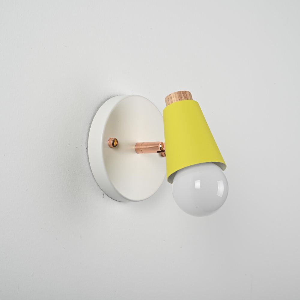 Настенный Светильник Rotary Wall Желтый By Imperiumloft