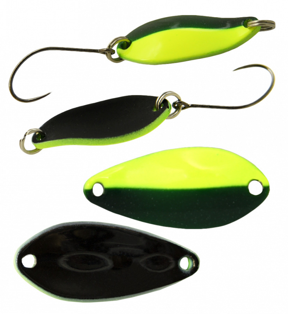 Блесна колеблющаяся для рыбалки на форель окуня голавля LureMax Dotty колебалка