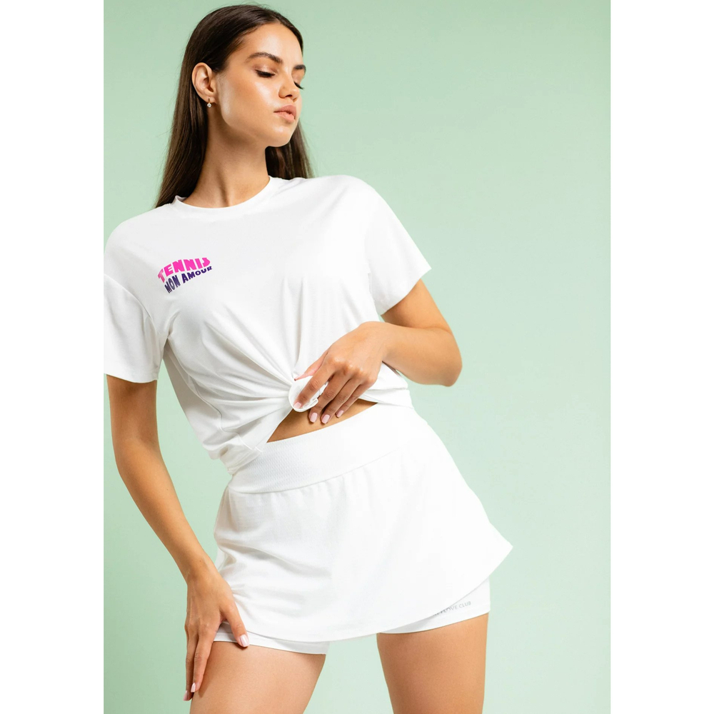 ОДЕЖДА ДЛЯ ТЕННИСА , Юбка с шортиками FORTYLOVE  .