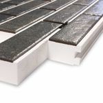 Термопанель ППС Paradyz Viano Antracite Elewacja - 1000х455 мм