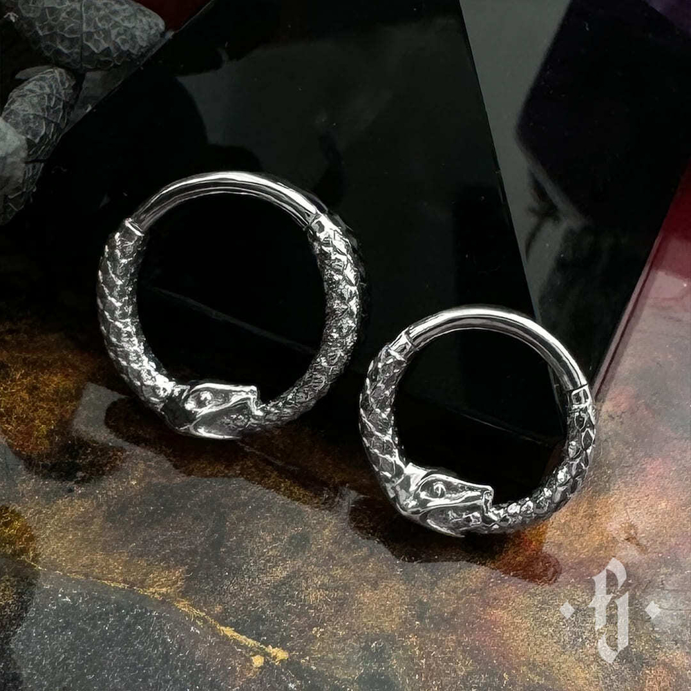 Кликер "Ouroboros" - Белое золото