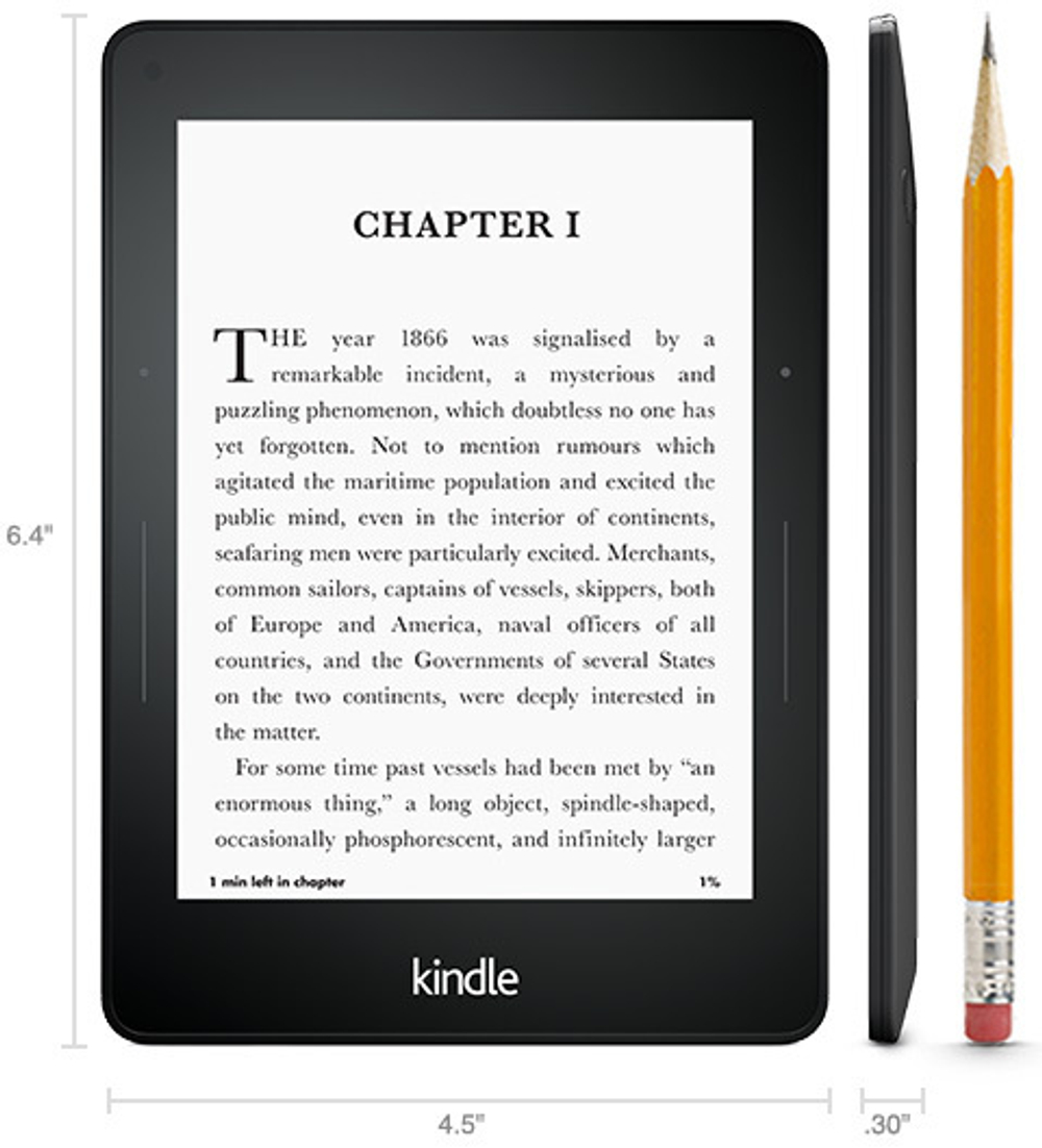 Amazon Kindle VOYAGE (без рекламы)