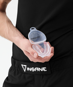 Капа 1-челюстная INSANE LION, ЭВА, прозрачный, с футляром, взрослый