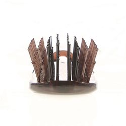 S-HEART-S Расческа Scalp Brush Сom жесткая (коричневая)