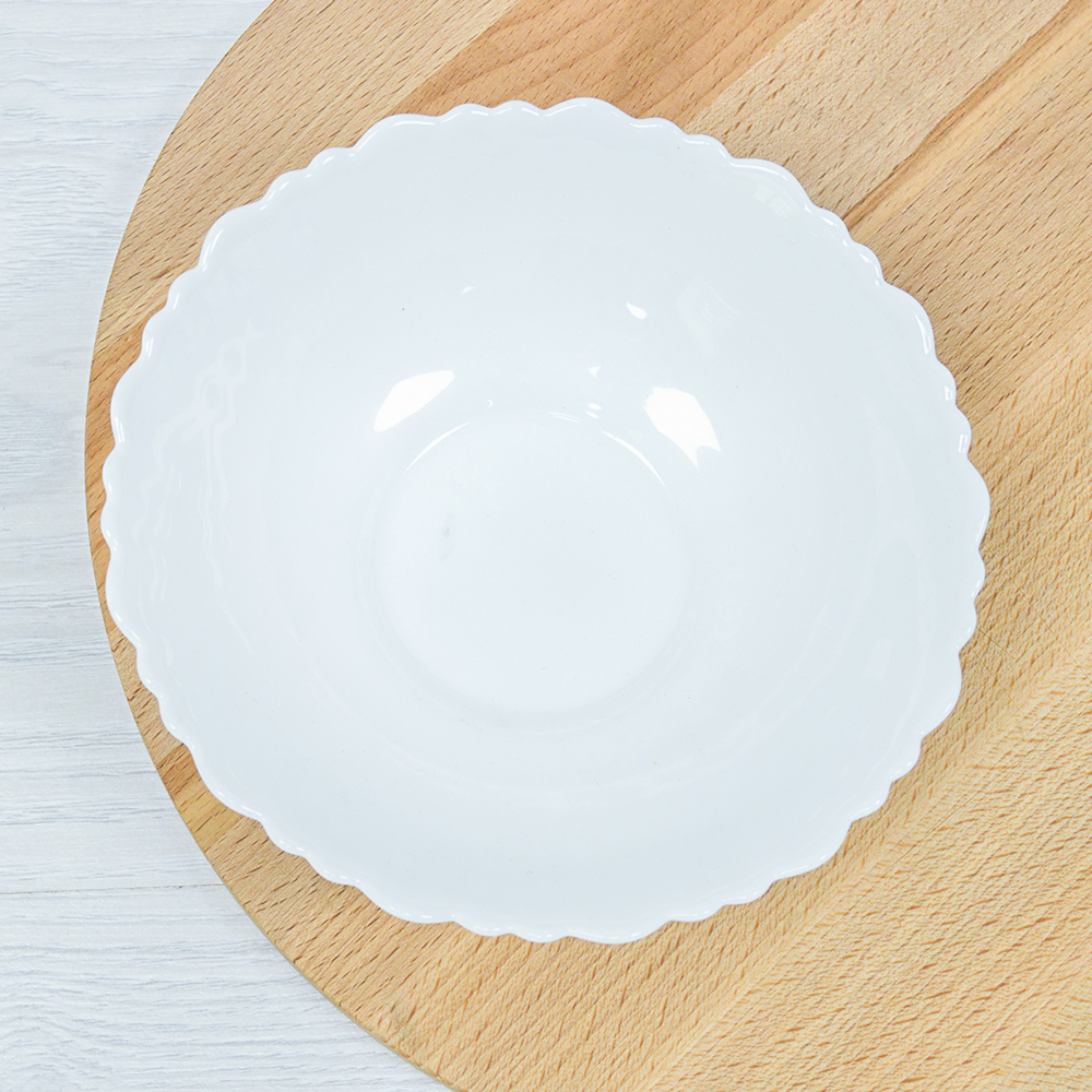 Салатник 380мл 15,3см Без деколи (тонк.) (99245) стеклокерамика