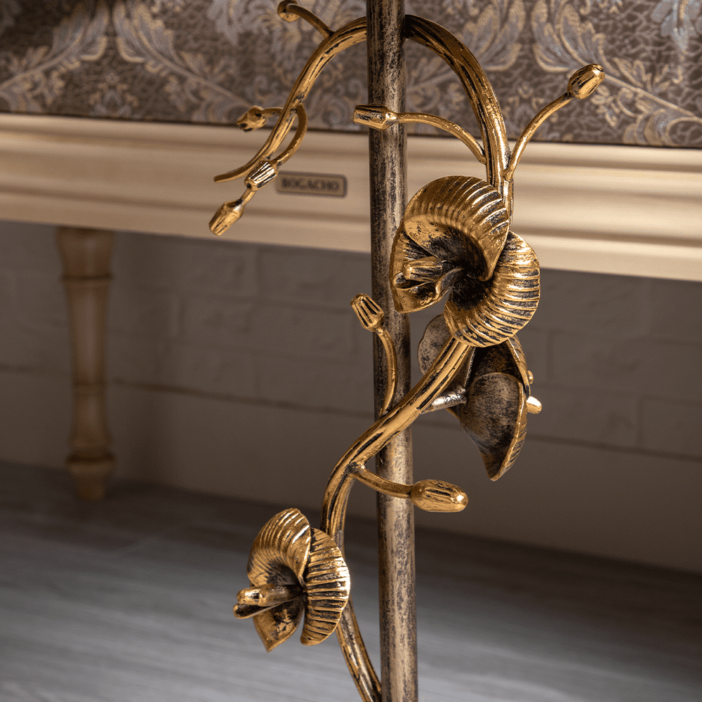 Декоративный столик Орхидея Фиори Каштан Амбер