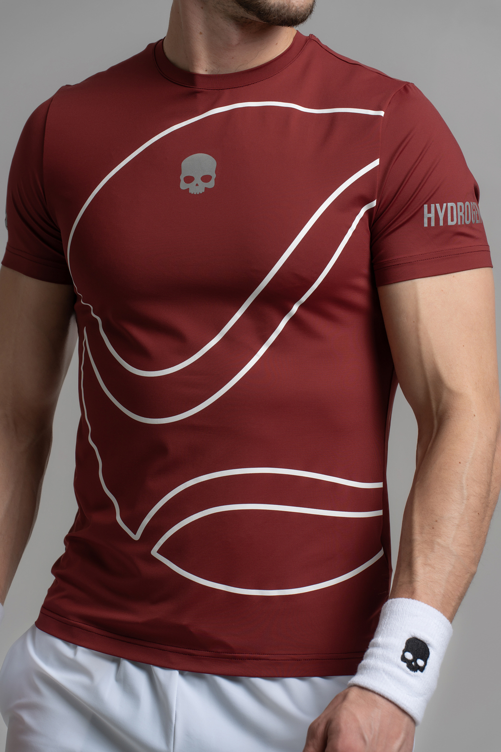 Мужская футболка HYDROGEN 3D TENNIS BALL TECH T-SHIRT (T00836-057)