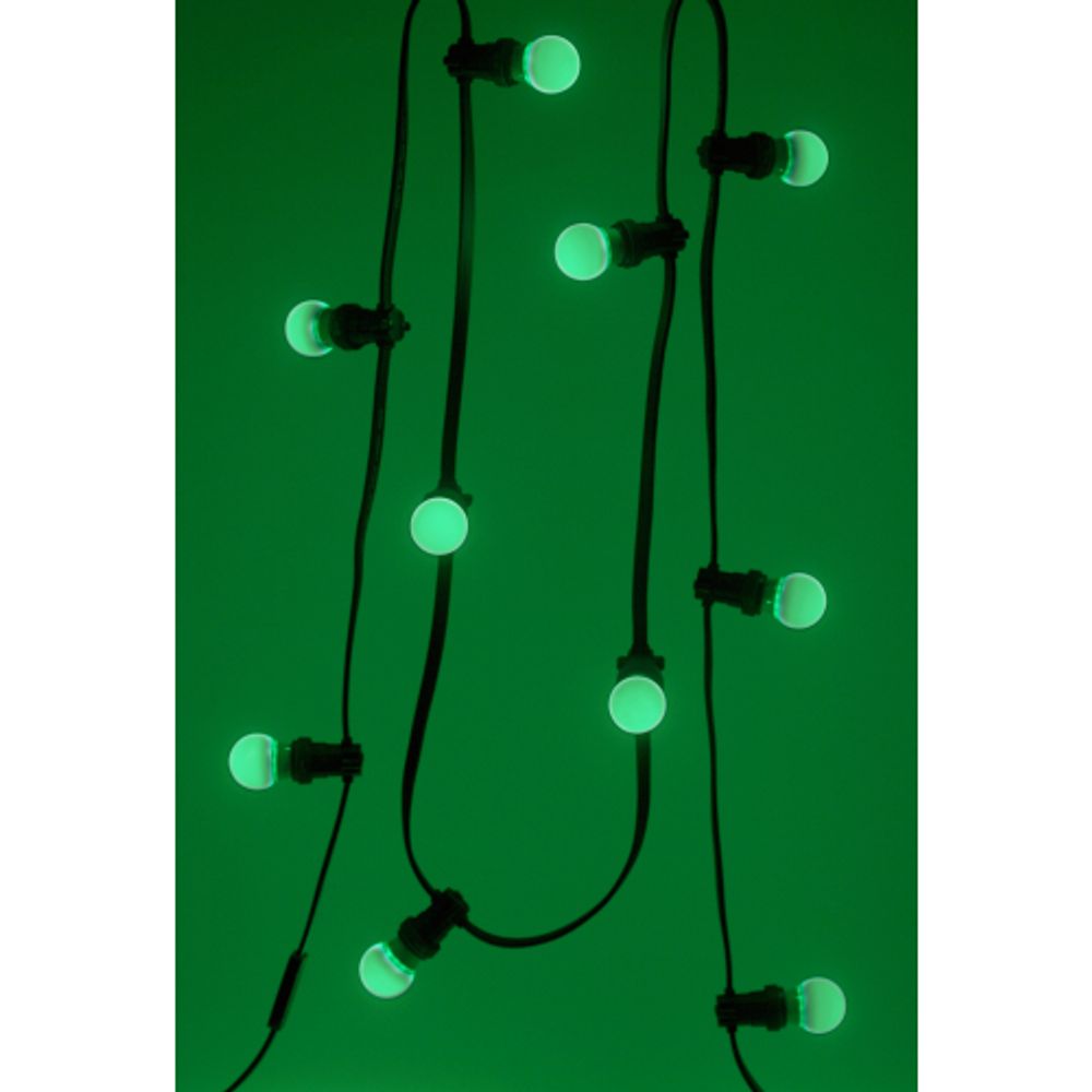 Лампа светодиодная ЭРА STD ERAGL50-E27 3Вт груша зеленый для белт-лайт Е27 | Лампы светодиодные Белт-Лайт