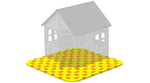 Покрытие Puzzle Playground для детских домиков LKids