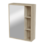 Зеркальный шкаф "МИЛТОН-50" Дуб сонома (ЛДСП)